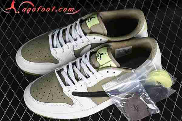 Nike Air Jordan 1 Low Blanc/Vert FZ3124-200