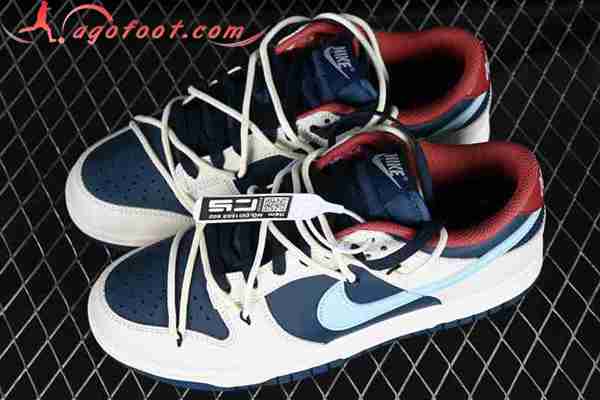 Nike SB Dunk Low Blanc/Bleu/Rouge DD1503-602 -02