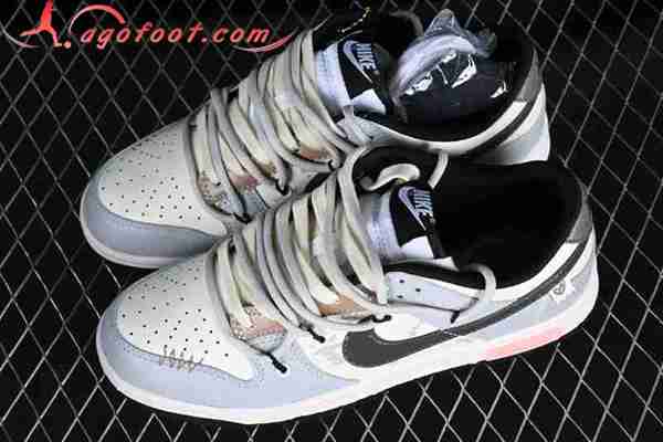 Nike SB Dunk Low Blanc/Noir/Pourpre DD1391-100