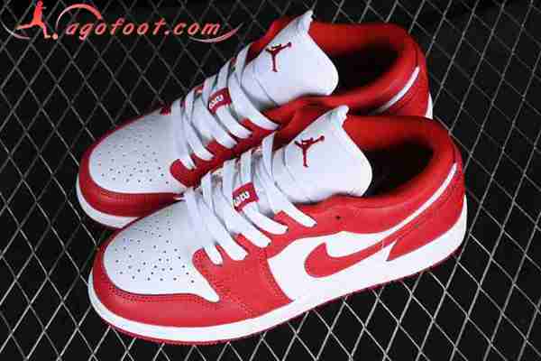 Nike Air Jordan 1 Low Blanc/Noir/Bleu 553560-611