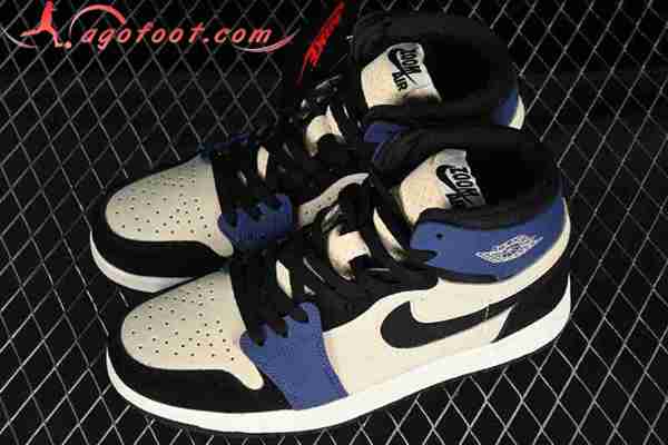 Nike Air Jordan 1 High Zoom CMFT Beige/Noir/Bleu DV1305-104
