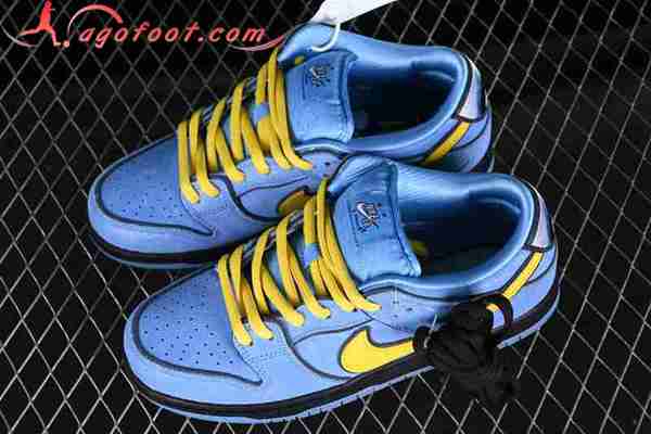 Nike SB Dunk Low Noir/Bleu/Jaune FZ8320-400