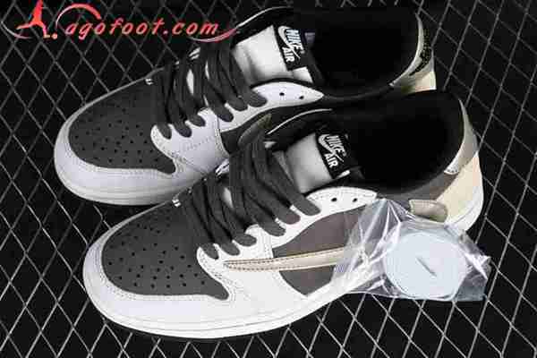 Nike Air Jordan 1 Low Blanc/Brun DM7866-816