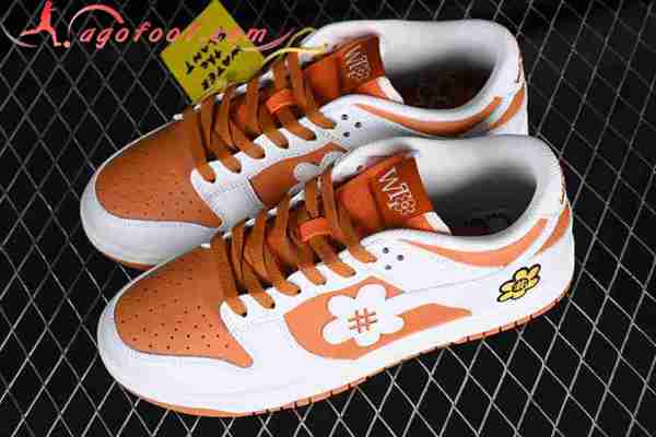 Nike SB Dunk Low Blanc/Orange WTPS1124-93-100