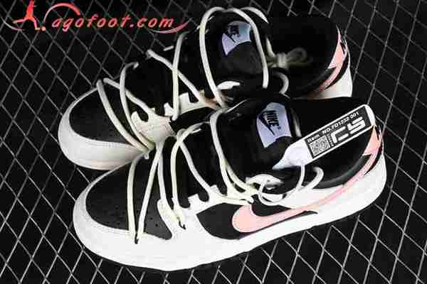 Nike SB Dunk Low Blanc/Noir/Rose FD1232-001