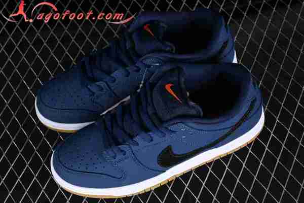 Nike SB Dunk Low Noir/Bleu CW7463-401 -02