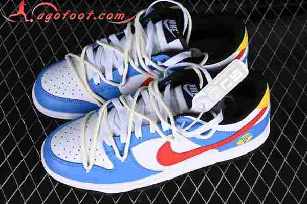 Nike SB Dunk Low Blanc/Bleu/Rouge DD1503-101