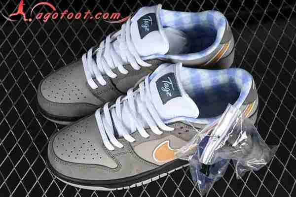 Nike SB Dunk Low Blanc/Gris/Bleu/Brun BV1310-105