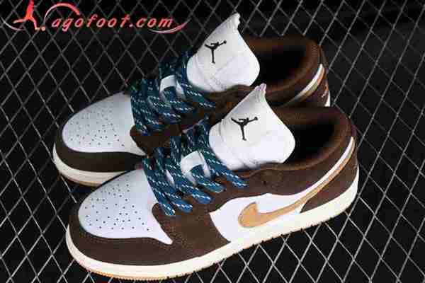 Nike Air Jordan 1 Low Blanc/Brun FB2216-200