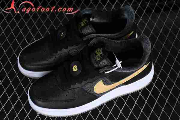 Nike Air Force 1'07 Low Noir/Jaune FN6977-010