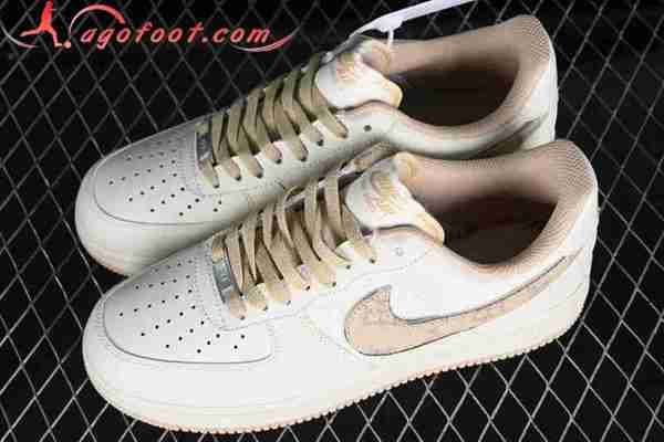 Nike Air Force 1'07 Low Blanc/Brun LV0506-055