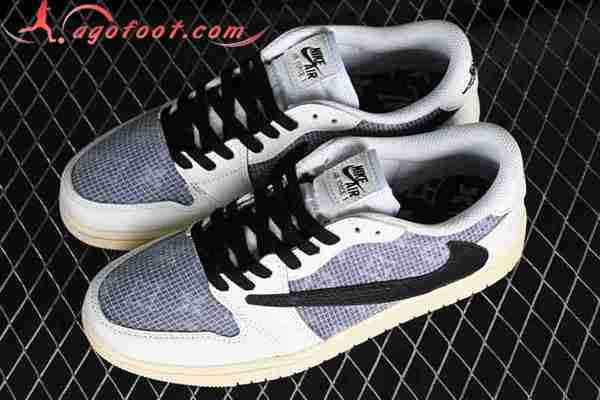 Nike Air Jordan 1 Low Blanc/Noir/Pourpre DZ8866-192