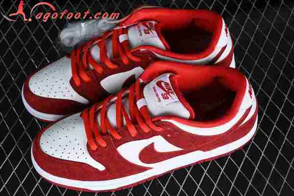 Nike SB Dunk Low Blanc/Rouge 313170-662