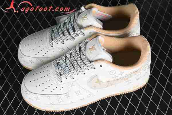 Nike Air Force 1'07 Low Blanc/Brun LU0251-131