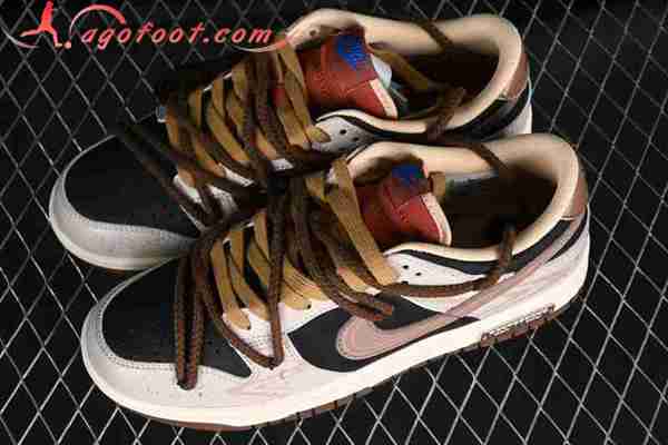 Nike SB Dunk Low Beige/Noir/Brun DR9704-200-02