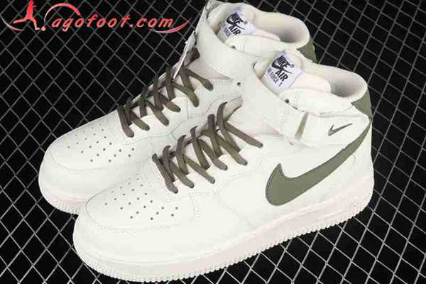 Nike Air Force 1'07 Mid Blanc/Vert LZ6819-608-02