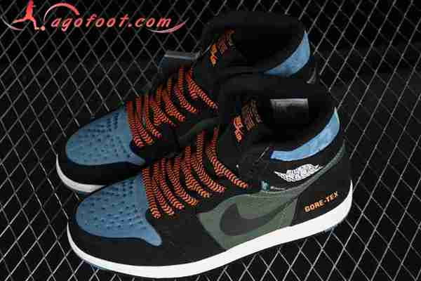 Nike Air Jordan 1 High Zoom CMFT Noir/Vert/Bleu DB2889-003