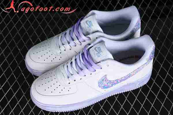 Nike Air Force 1'07 Low Blanc/Pourpre CZ0377-200