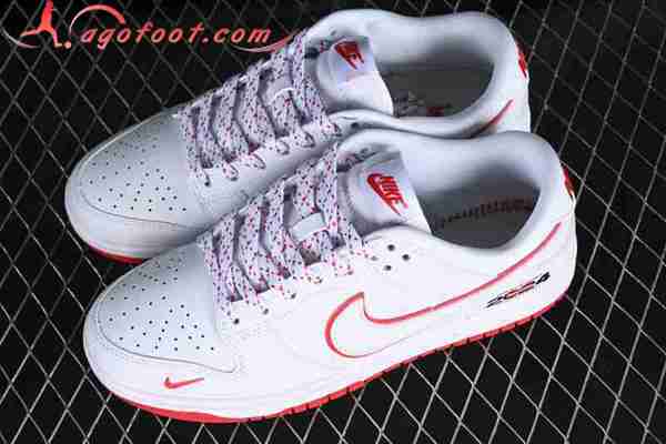Nike SB Dunk Low Blanc/Rouge DD1391-120