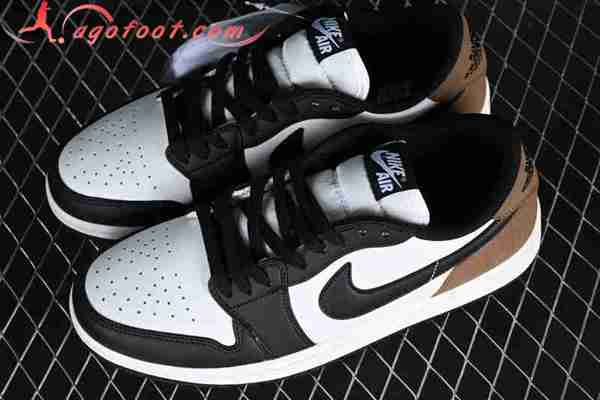 Nike Air Jordan 1 Low Blanc/Noir/Brun CZ0790-102