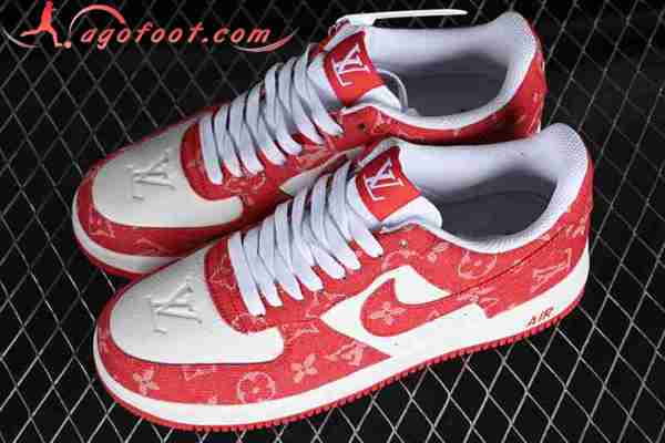 Nike Air Force 1'07 Low Blanc/Rouge CW2288-111-02