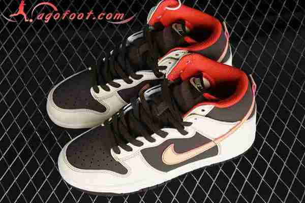 Nike SB Dunk High Blanc/Brun FB8892-200