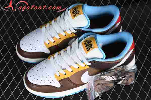 Nike SB Dunk Low Blanc/Bleu/Brun 314142-203