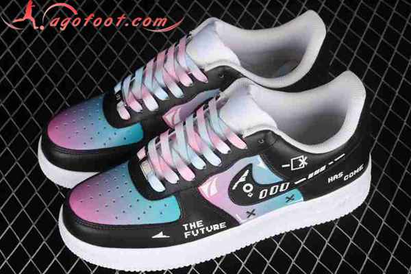 Nike Air Force 1'07 Low Noir/Rose/Bleu CW2288-111