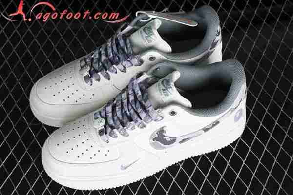 Nike Air Force 1'07 Low Blanc/Gris/Pourpre PF9055-760