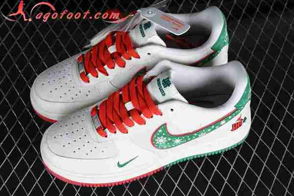 Nike Air Force 1'07 Low Blanc/Vert/Rouge DH6239-839