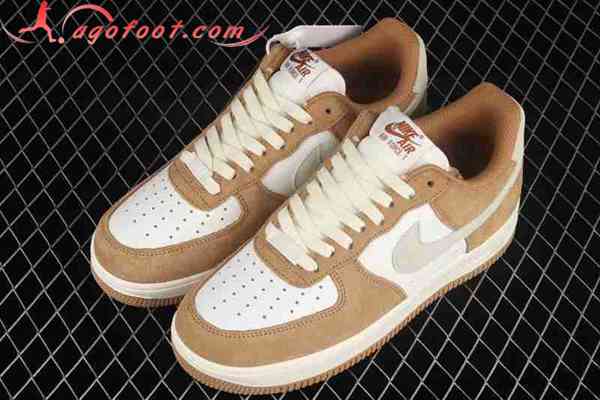 Nike Air Force 1'07 Low Blanc/Brun BQ8988-104-02