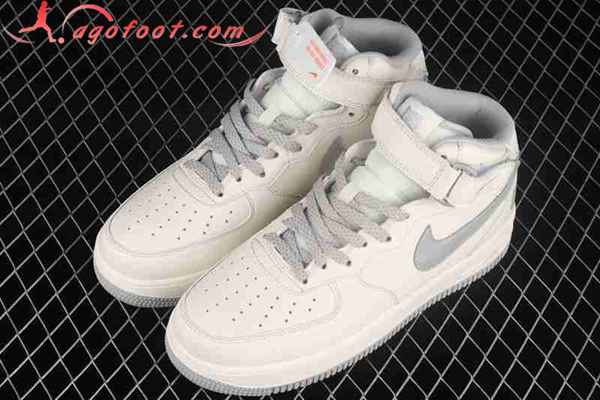 Nike Air Force 1'07 Mid Blanc/Gris AO6617-306