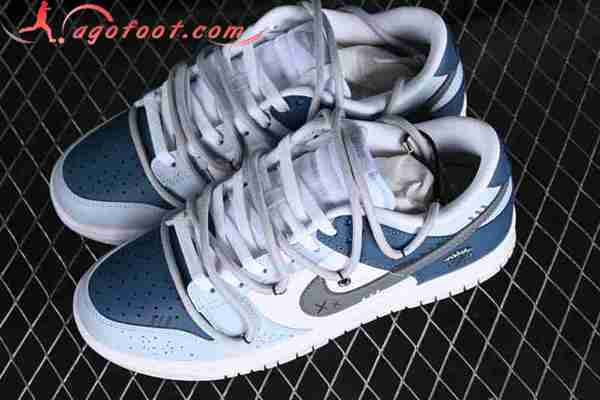 Nike SB Dunk Low Blanc/Gris/Bleu DV0831-101