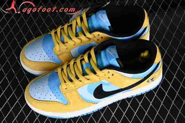 Nike SB Dunk Low Noir/Bleu/Jaune GP5532-061
