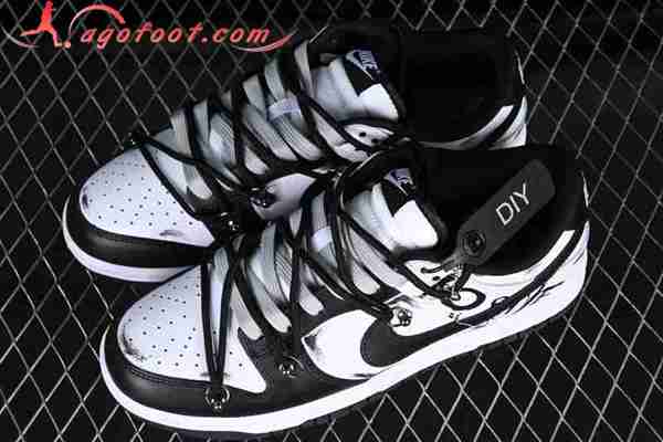 Nike SB Dunk Low Blanc/Noir DD1391-100 -02