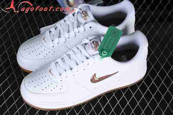 Nike Air Force 1'07 Low Blanc/Brun FN5924-103