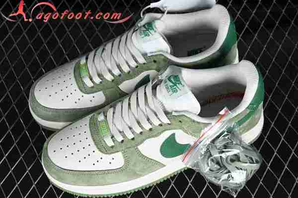 Nike Air Force 1'07 Low Blanc/Vert FF7795-111