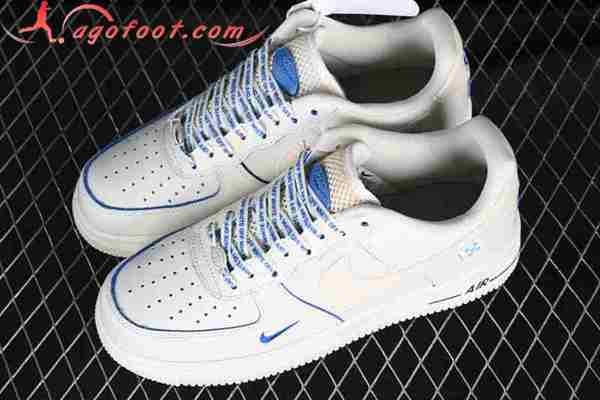 Nike Air Force 1'07 Low Blanc/Bleu PF9055-766