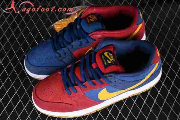 Nike SB Dunk Low Bleu/Rouge/Jaune DJ0606-400