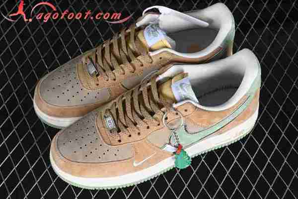 Nike Air Force 1'07 Low Brun/Vert CD1221-222