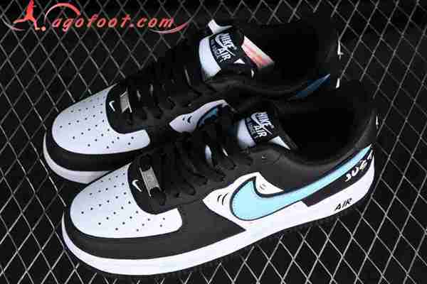 Nike Air Force 1'07 Low Blanc/Noir/Bleu DV0788-006