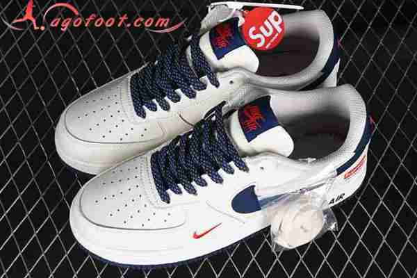 Nike Air Force 1'07 Low Blanc/Bleu/Rouge HD9888-003