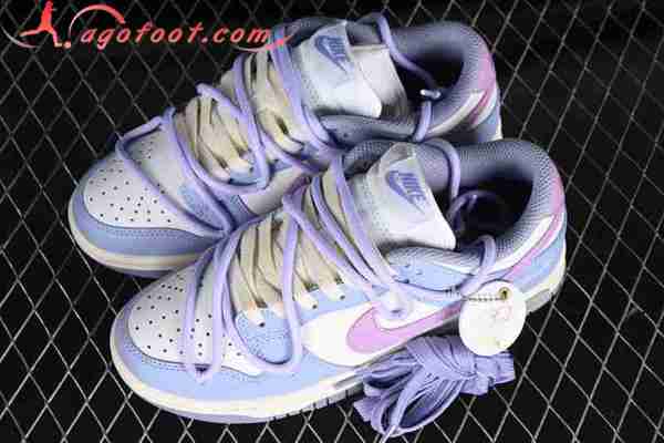 Nike SB Dunk Low Blanc/Pourpre DD1503-500-02