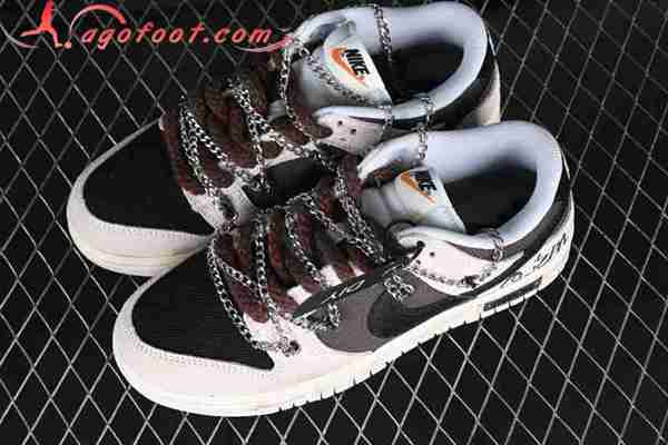 Nike SB Dunk Low Blanc/Noir/Brun DO9776-001