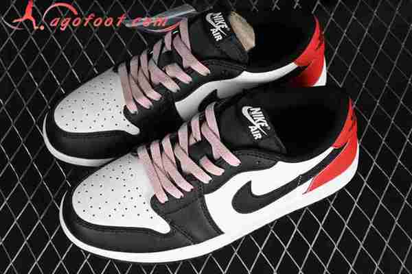 Nike Air Jordan 1 Low Blanc/Noir/Rouge HF8828-100