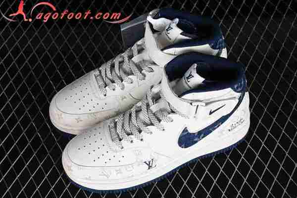 Nike Air Force 1'07 Mid Blanc/Bleu DV9988-400