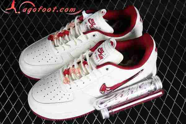 Nike Air Force 1'07 Low Blanc/Rouge FD4616-162