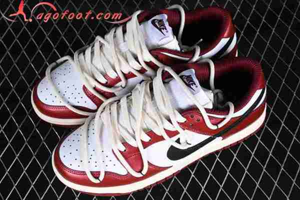 Nike SB Dunk Low Blanc/Noir/Rouge FJ4555-100