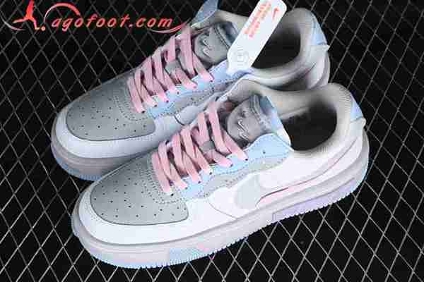 Nike Air Force 1 Fontanka Blanc/Gris/Bleu/Rose CW6688-605