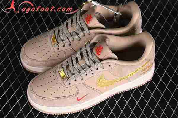 Nike Air Force 1'07 Low Brun/Jaune XP8688-762